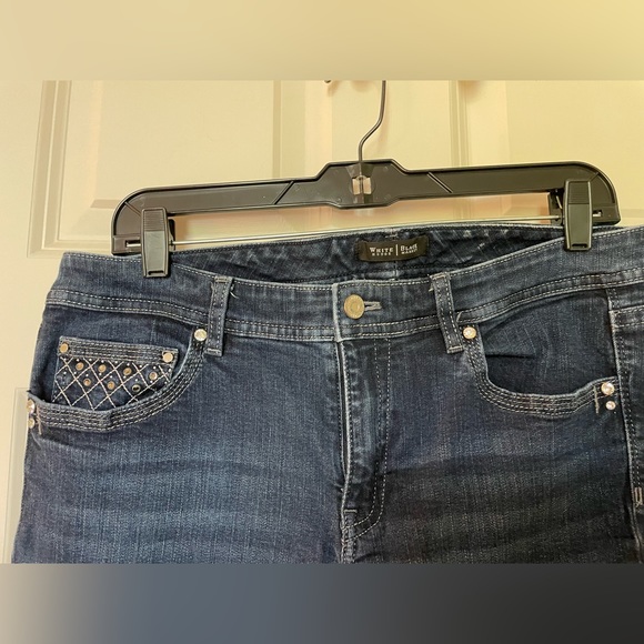 Bootleg Rhinestone Jeans - Picture 6 of 6